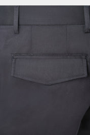 Stretch wool cargo pants - Navy