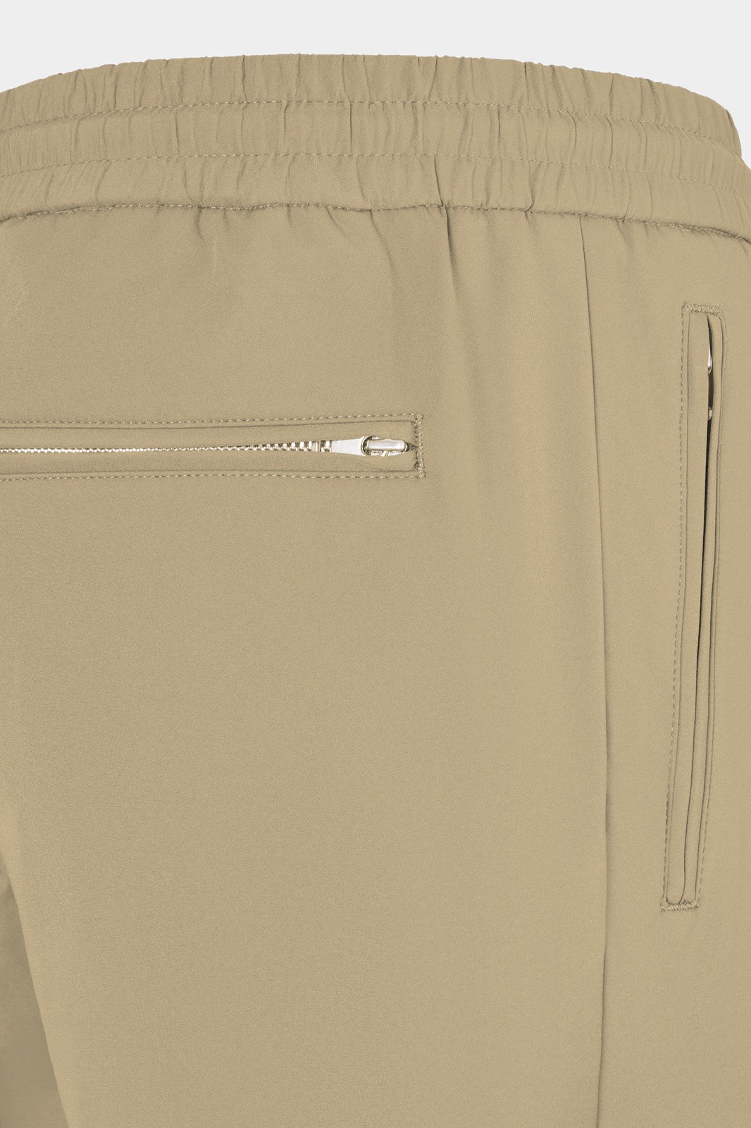 Pantalon jogpant technique poches zippées - Beige