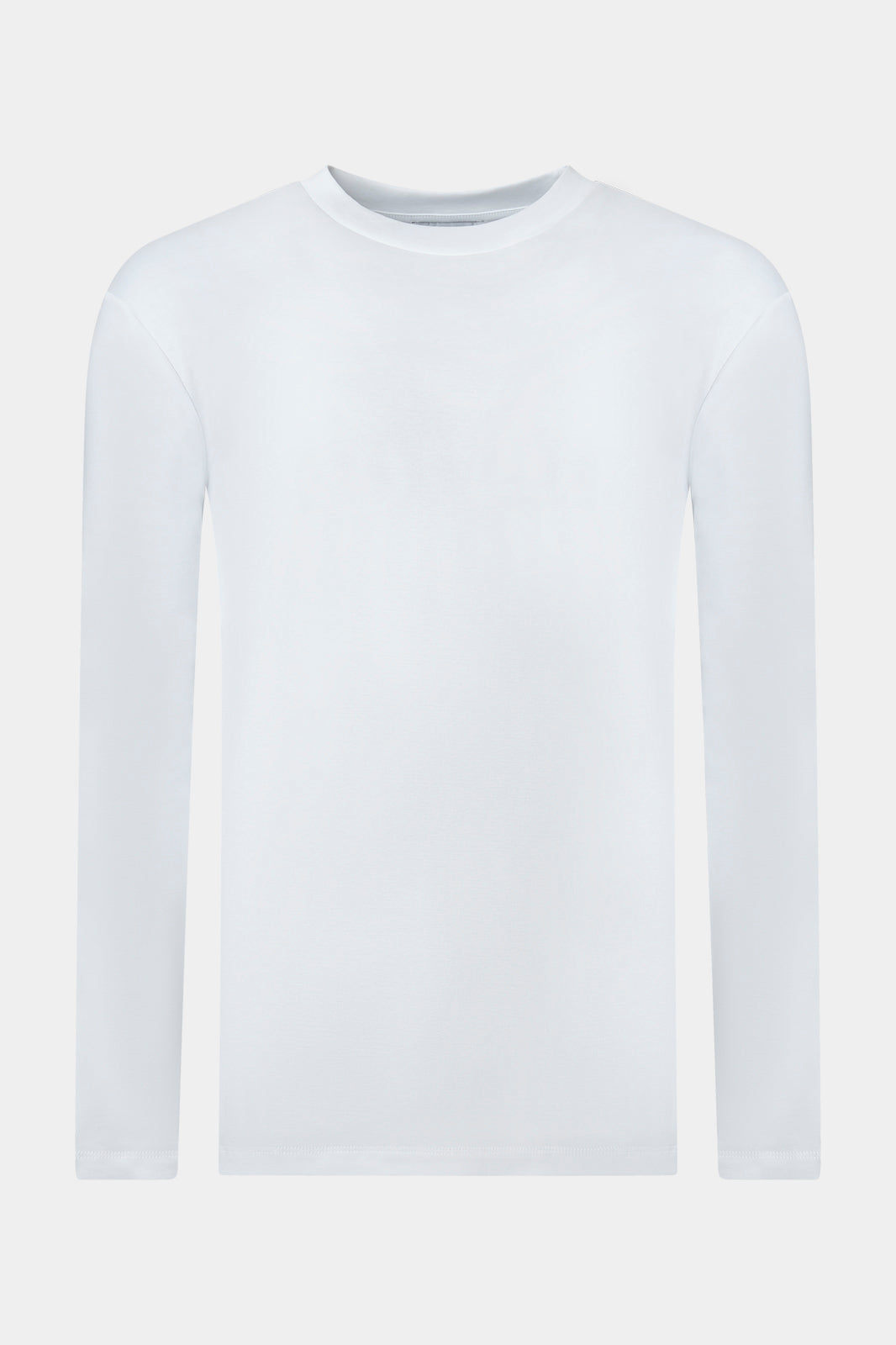 Vayan round neck t-shirt in ice cotton - White